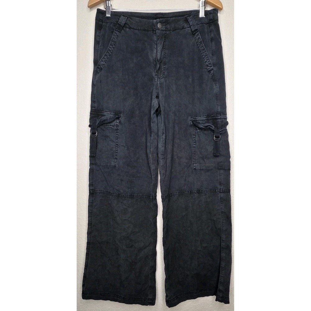 American Eagle Cargo Pants Women 6x30.5 High Rise Baggy Wide Leg Utility Grunge